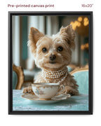 Canvas Print 16x20 Framed Black