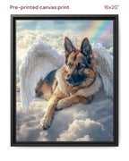 Canvas Print 16x20 Framed Black