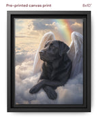 Canvas Print 8x10 Framed Black