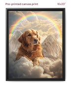 Canvas Print 16x20 Framed Black