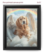 Canvas Print 8x10 Framed Black