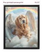 Canvas Print 16x20 Framed Black