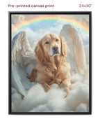 Canvas Print 24x30 Framed Black