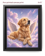 Canvas Print 8x10 Framed Black