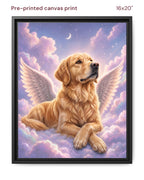 Canvas Print 16x20 Framed Black
