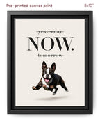 Canvas Print 8x10 Framed Black