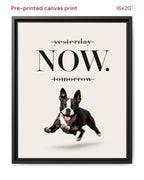 Canvas Print 16x20 Framed Black